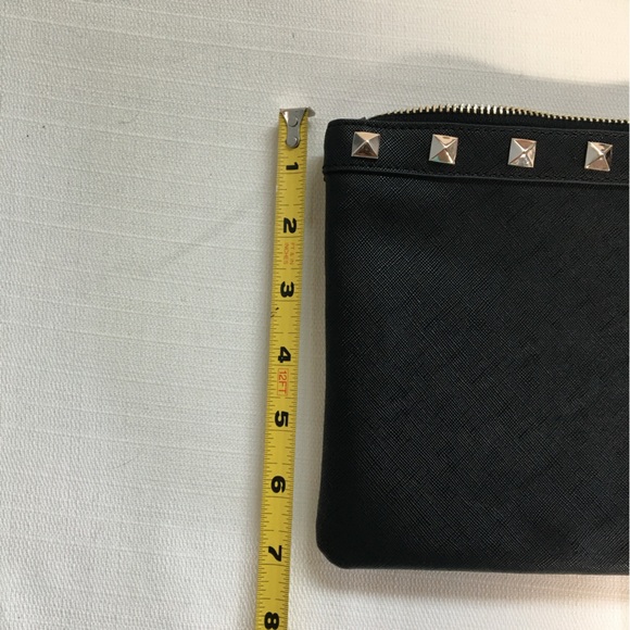 White House Black Market Studded Sunflower Clutch Wristlet Purse - Picture 8 of 9